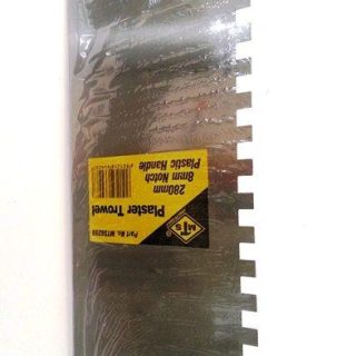 TROWEL MTS PLASTER P/HNDL NOTCH SQR 8MM