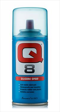 Q8 QSIL LUBRICANT SILICONE SPRAY 150GR  AEROSOL