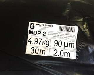 PVC SHEET BLACK [N/SABS] 2MT*30MT*90# MDP COLLECT ONLY