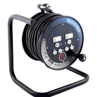 REEL EXT. COSMO STEEL 30MX1.5MM DBLPLUG