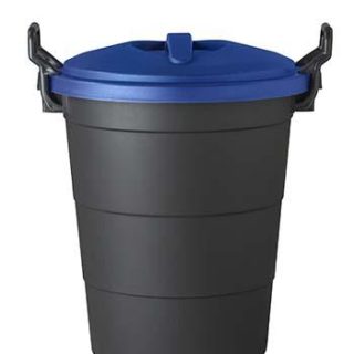 REFUSE BIN ROUND SET 70L RED BLUE&GREEN