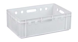 Crate Stackable White Hd 197X600X390