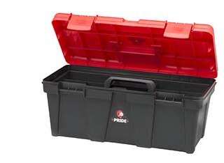 TOOLBOX PLASTIC 56CM PRIDE BLACK