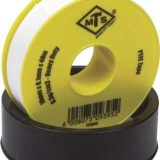 TAPE PTFE THREADSEAL 19MMX40MX100MIC