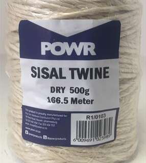 TWINE SISAL SINGLE PLY 2KG