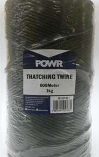 TWINE THATCHING POLYPROP BLK MED 1KG 600MT/KG