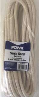 CORD SASH HANKS  7MMX10MT