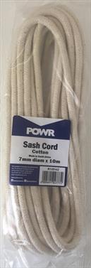 CORD SASH HANKS  7MMX10MT
