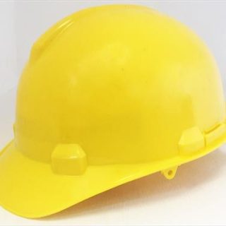 CAP SAFETY (PEAK) YELLOW LINED (SH1513YEL)