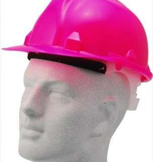 CAP SAFETY (PEAK) BRIGHT PINK LINED