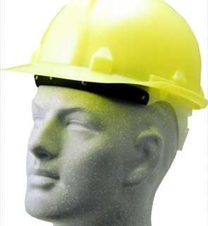 CAP SAFETY (PEAK) LEMON HIGH VIZ LINED