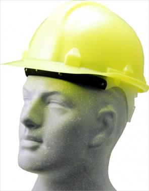 CAP SAFETY (PEAK) LEMON HIGH VIZ LINED
