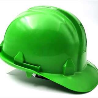 CAP SAFETY (PEAK) LIME GREEN LINED