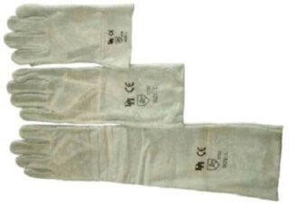 GLOVES LEATHER/CH COW SPLIT D/PALM SHOULDER 16" LRG