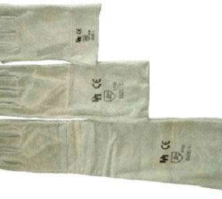 GLOVES LEATHER/CH COW SPLIT D/PALM SHOULDER 16" LRG