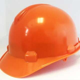CAP SAFETY (PEAK) ORANGE LINED (SH1513OR )