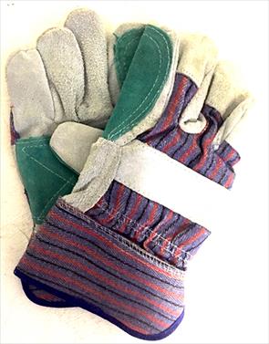 GLOVES CANDY STRIPE GREEN BACK RIGGERS G010