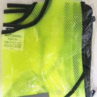 BIB REFLECTIVE FLU LIME  V014Y