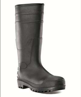 GUMBOOTS K/LENGTH BLACK N/STC SIZE  5