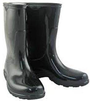 GUMBOOTS LEO K/LENGTH BLACK STC SIZE  6 DISC