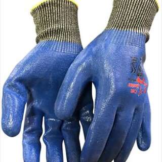 Gloves Cutmaster Nitrox Blue Sz 10 G066