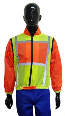 JACKET REFL LONG/SLEEVE 2 TONE LRG VO25