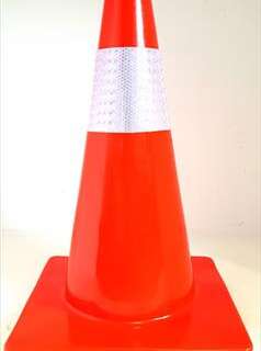 TRAFFIC CONE SOFT PVC 450MM TC400MM