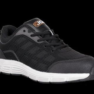 SHOE SAFETY JOGGER TAKKI BLK/WHT ST/CAP SIZE  7 JCB1811