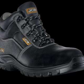 BOOT SAFETY CHUKKA BLACK ST/CAP SLIP/RES SIZE  8 JCB1818