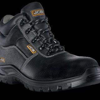 BOOT SAFETY CHUKKA BLACK ST/CAP SLIP/RES SIZE 10 JCB1818