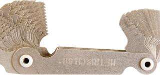 GAUGE MTS SCREW PITCH MET/WW 1555MW