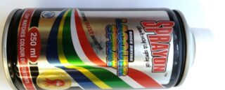 SPRAYON PAINT  WHITE GLOSS 250ML