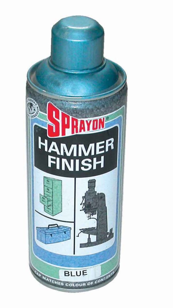 SPRAYON PAINT  BLUE HAMMER/FINISH 350ML