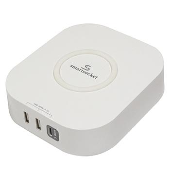 SMARTSOCKET POWER HUB W/LESS CELL CHARGE