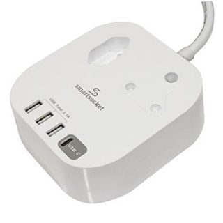 SMARTSOCKET POWER HUB 4.5A 3PIN+1X16+USB