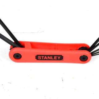 ALLENKEY SET STANLEY METRIC P/7 1.5-6MM