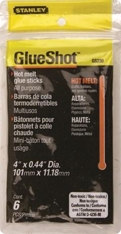 GLUE STICKS STANLEY 12X100MM P/6  GS230S
