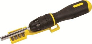 SCREWDRIVER STANLEY RATCHET+ BITS 68-010