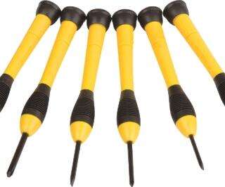 SCREWDRIVER SET STANLEY PRECISION P/6