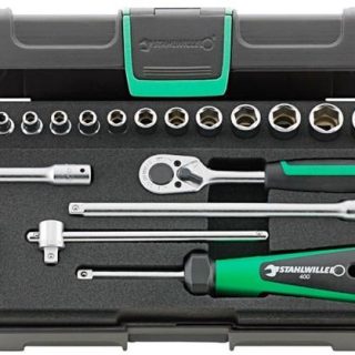 S/WILLE SOCKET SET 1/4DR 40/13/6KN