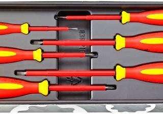 S/WILLE SCREWDRIVER SET ELEC VDE 4695