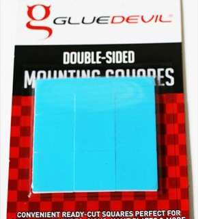 TAPE MOUNTING SQUARES 24X24X1.5MM PTH