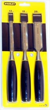 Chisel Wood B/Edge Set 3Pce Stanley 16-158