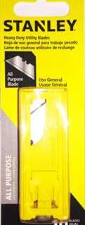 BLADE KNIFE BLADES TRIM STANLEY H/DUTY 1X10 CARTRIDGE 2-11