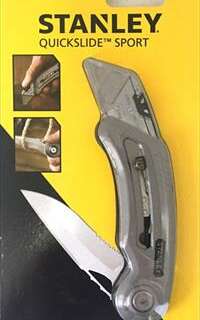 KNIFE QUICK SLIDE SPORT 2-IN-1 STANLEY 9-10-813