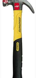 HAMMER CLAW STANLEY 450GR GRAPHITE HNDL 1-51-505