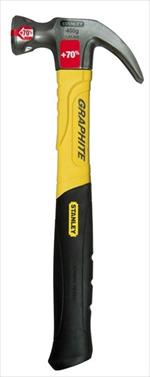HAMMER CLAW STANLEY 450GR GRAPHITE HNDL 1-51-505