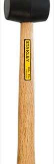 HAMMER MALLET STANLEY RUBBER 610GR WOOD HNDL STHT57528-8