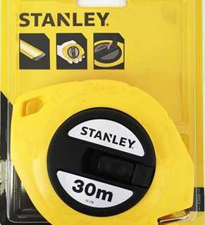 MEASURING TAPE STANLEY 30MX9.5MM STEEL W/MASTER 0-34-108