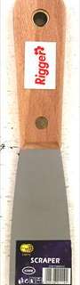 SCRAPER PAINT  40MM WOOD HNDL RIGGER